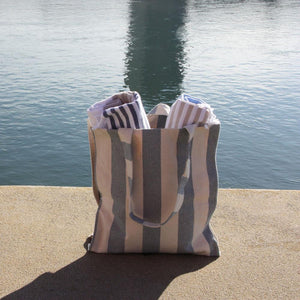 Taschen - We Love Stripes - Recycled Denim Beach Bag