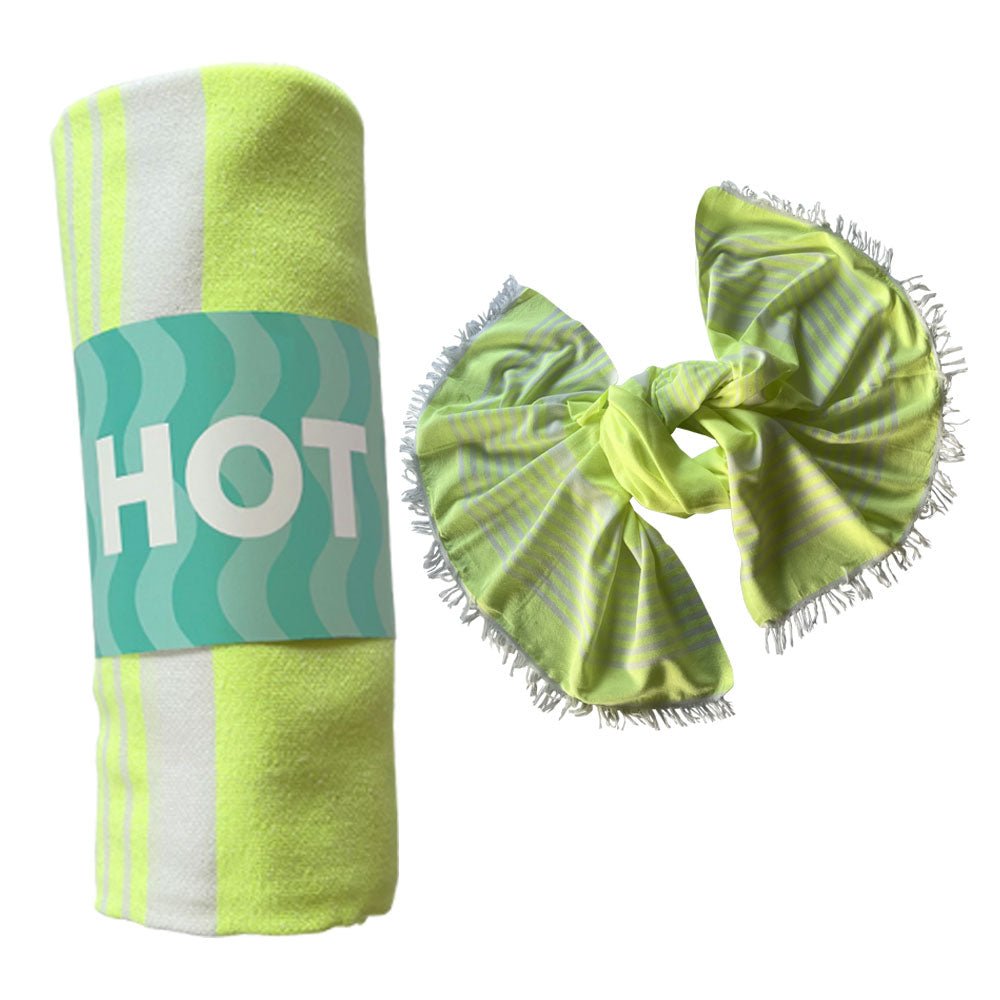 VACA VACA Hamamtuch neongelb HOT - VACA VACA