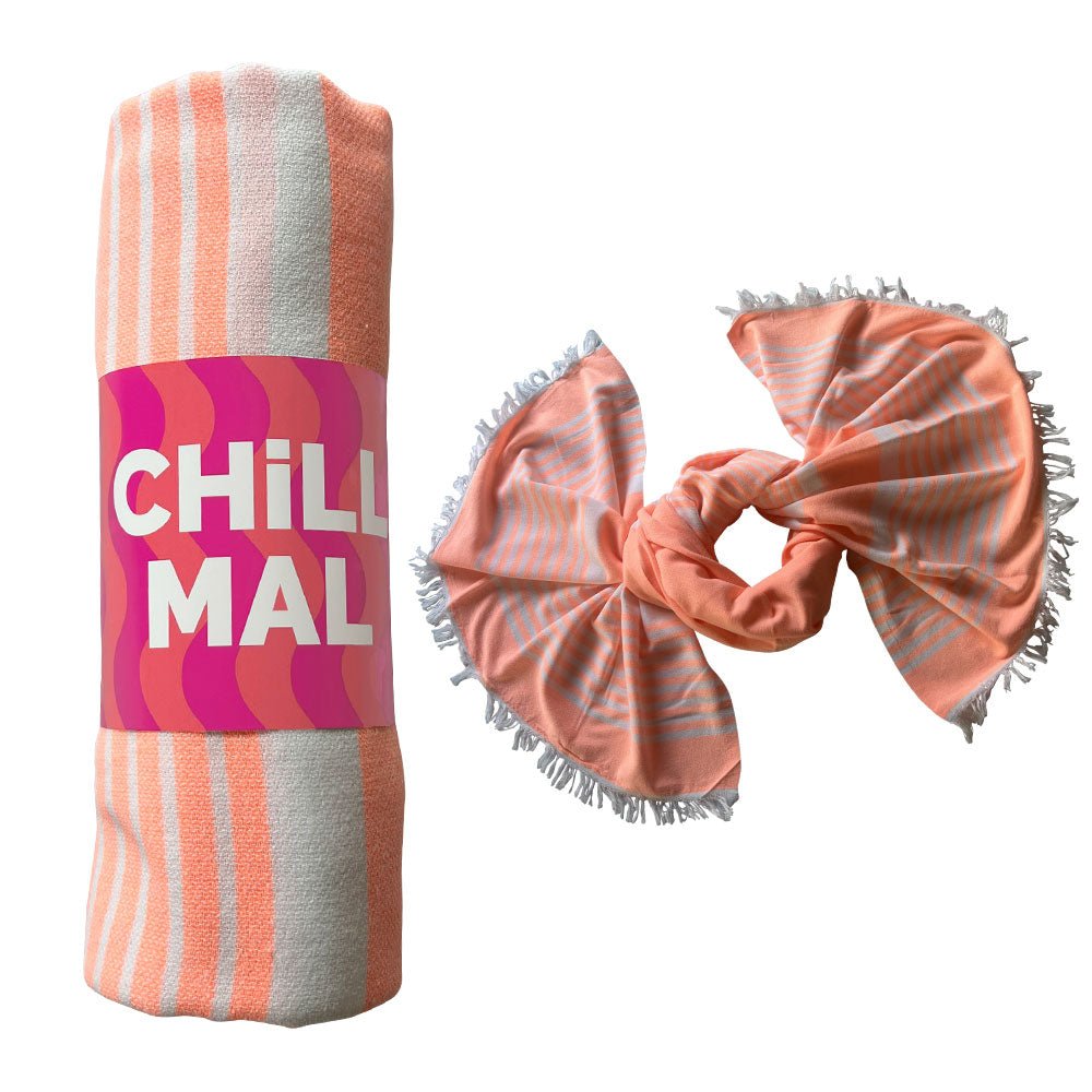 VACA VACA Hamamtuch neon orange CHILL MAL - VACA VACA