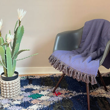 Tagesdecke Elma Eclectic Purple - VACA VACA