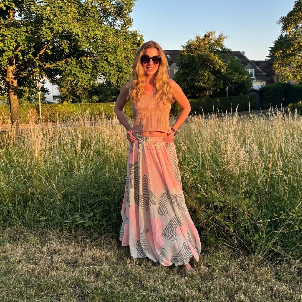 Sommerrock koralle taupe - VACA VACA