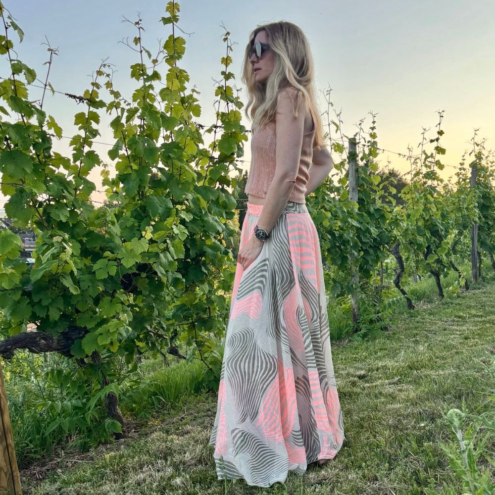 Sommerrock koralle taupe - VACA VACA