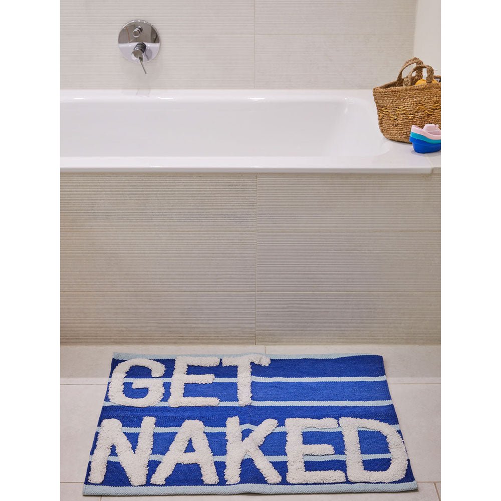 Badematte NAKED blau - VACA VACA