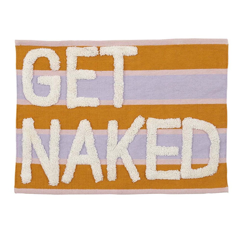 Badematte GET NAKED orange lila - VACA VACA