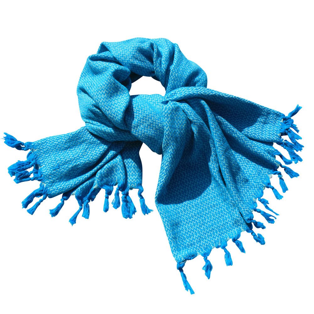 VACA VACA Baumwolltuch Blau 2. Wahl Special - VACA VACA