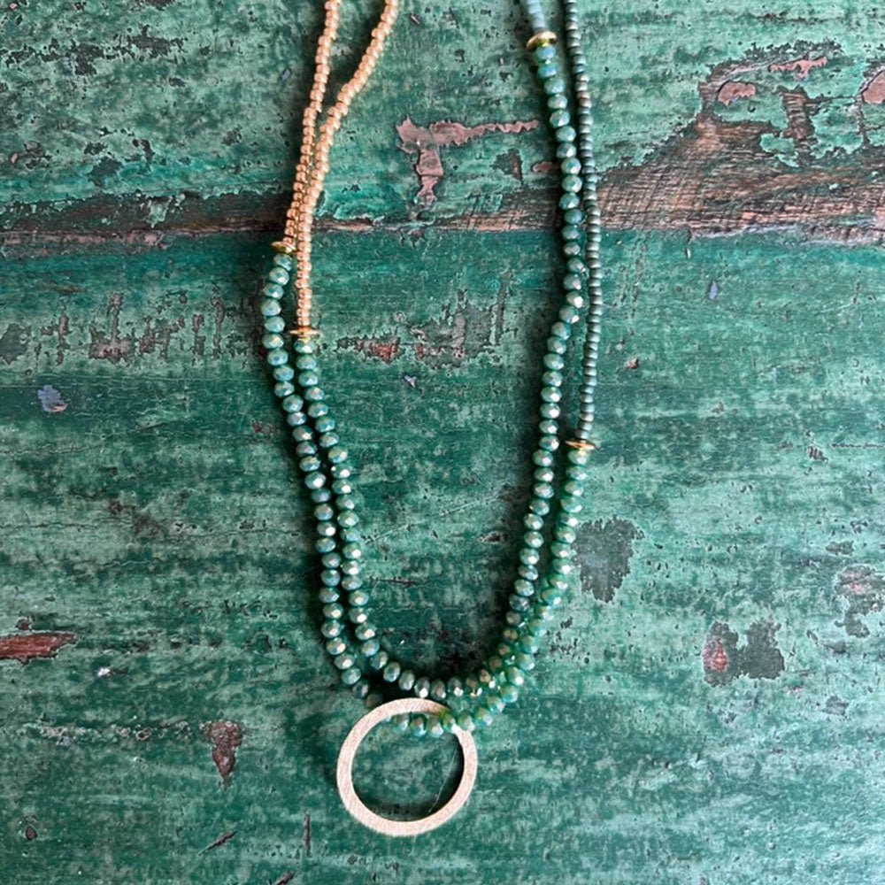 Kette Heartstring Jade - VACA VACA