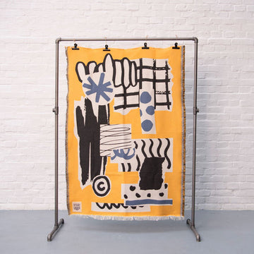gewebte Tagesdecke Copyright limititert - VACA VACA