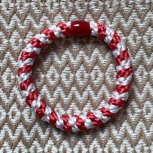 Kknekki hair tie Coral White 1727 