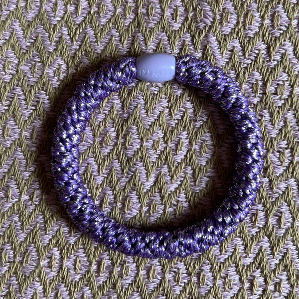 Kknekki Haargummi Lilac glitter 1731