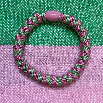 1757 KKnekki Haargummi pink/green - VACA VACA