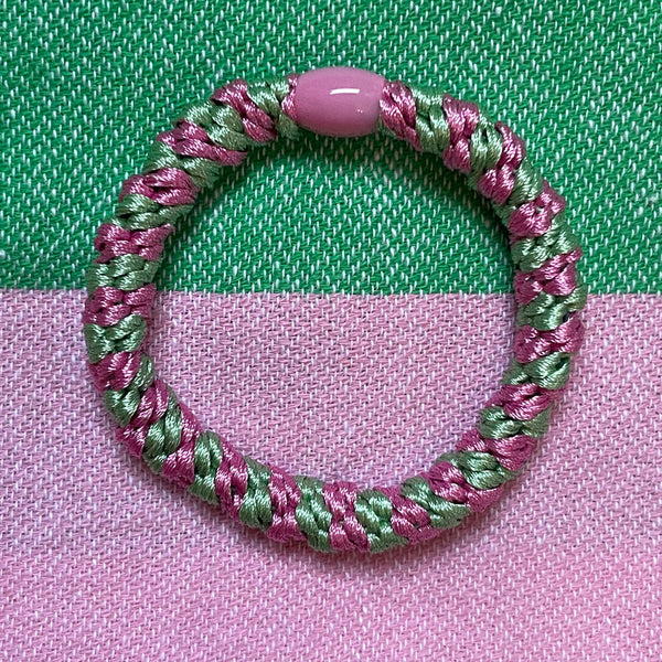 KKnekki hair tie 1722 pink/green