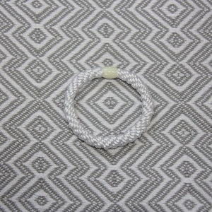 Kknekki hair tie white 1719 