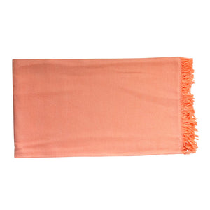Neontuch orange Baumwolle N2