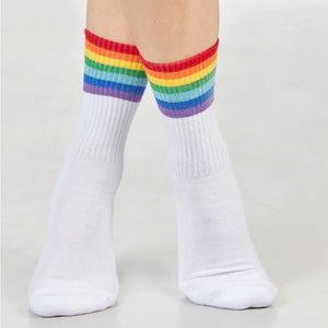 Geschenkset Socken-Box Rainbow