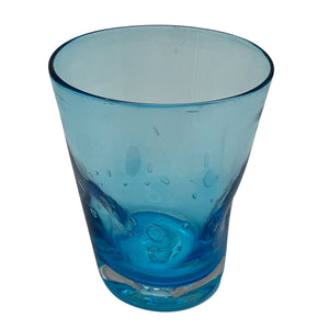 Italian drinking glass hand-blown Acqua